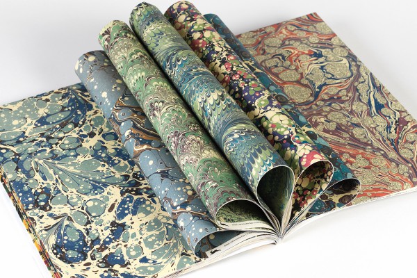 Marbled Paper Designs, Gift & Creative Paper Book - 2
