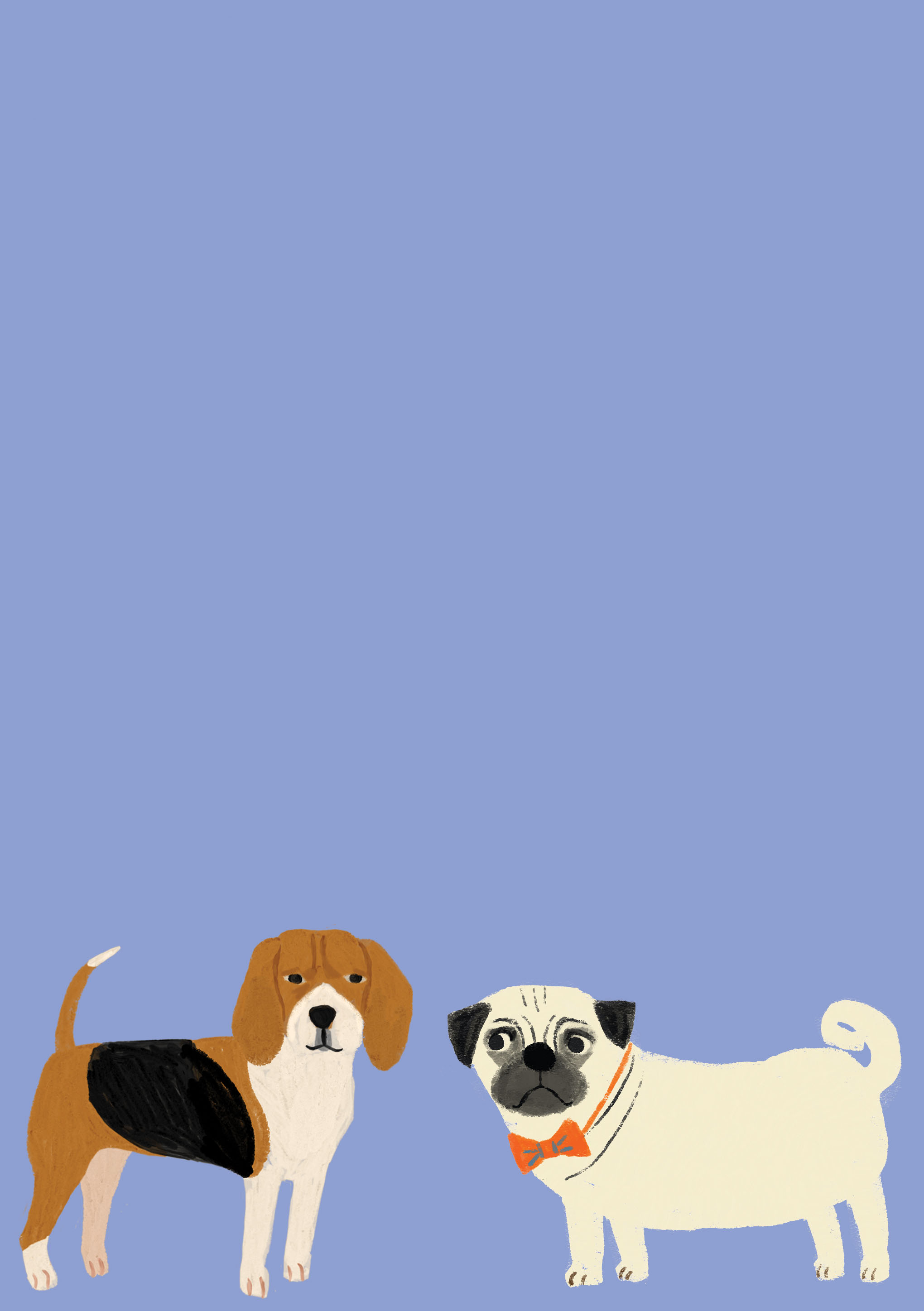 Shaggy Dogs Writing Paper Set - 4