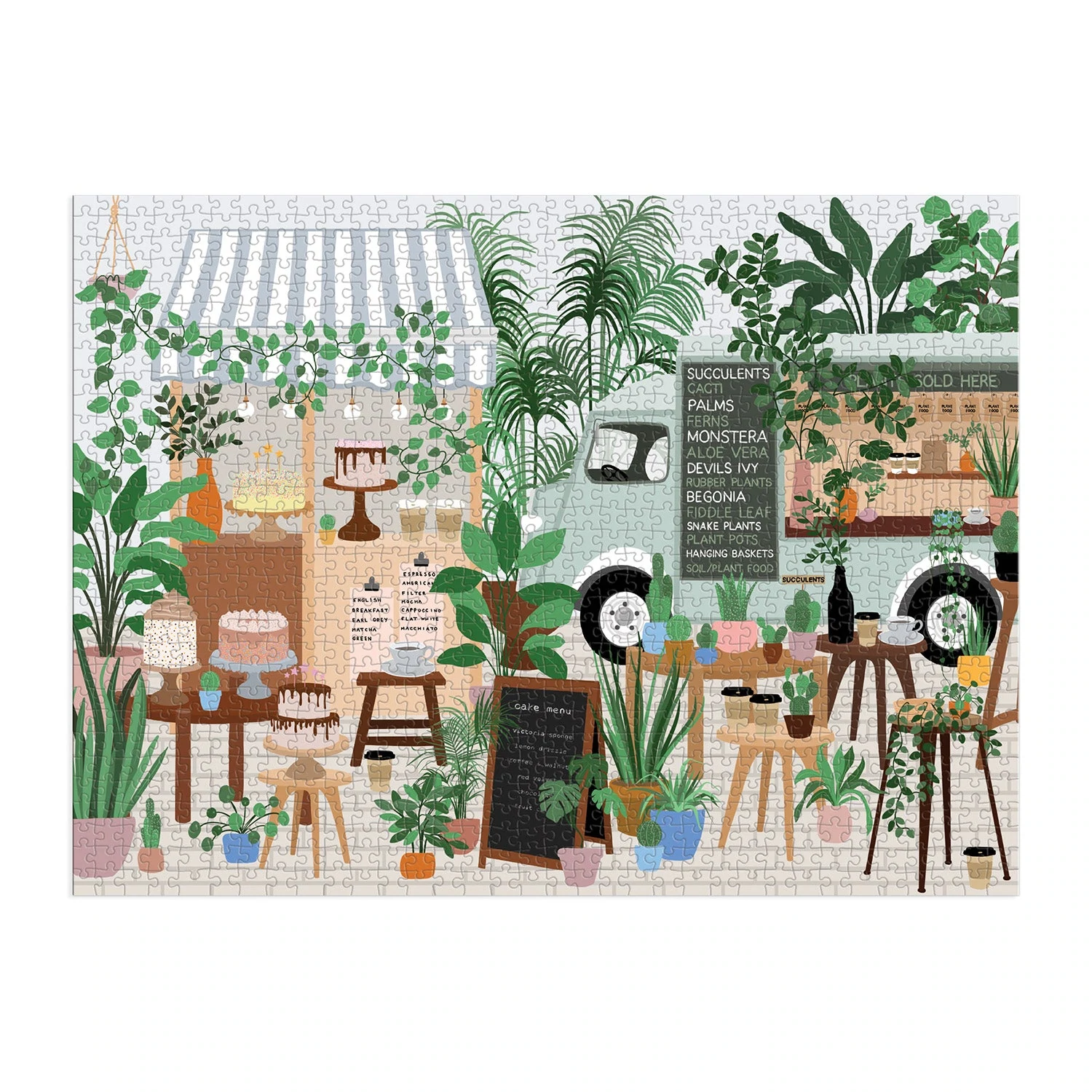 Plant Cafe 1000 Piece Puzzle - 3