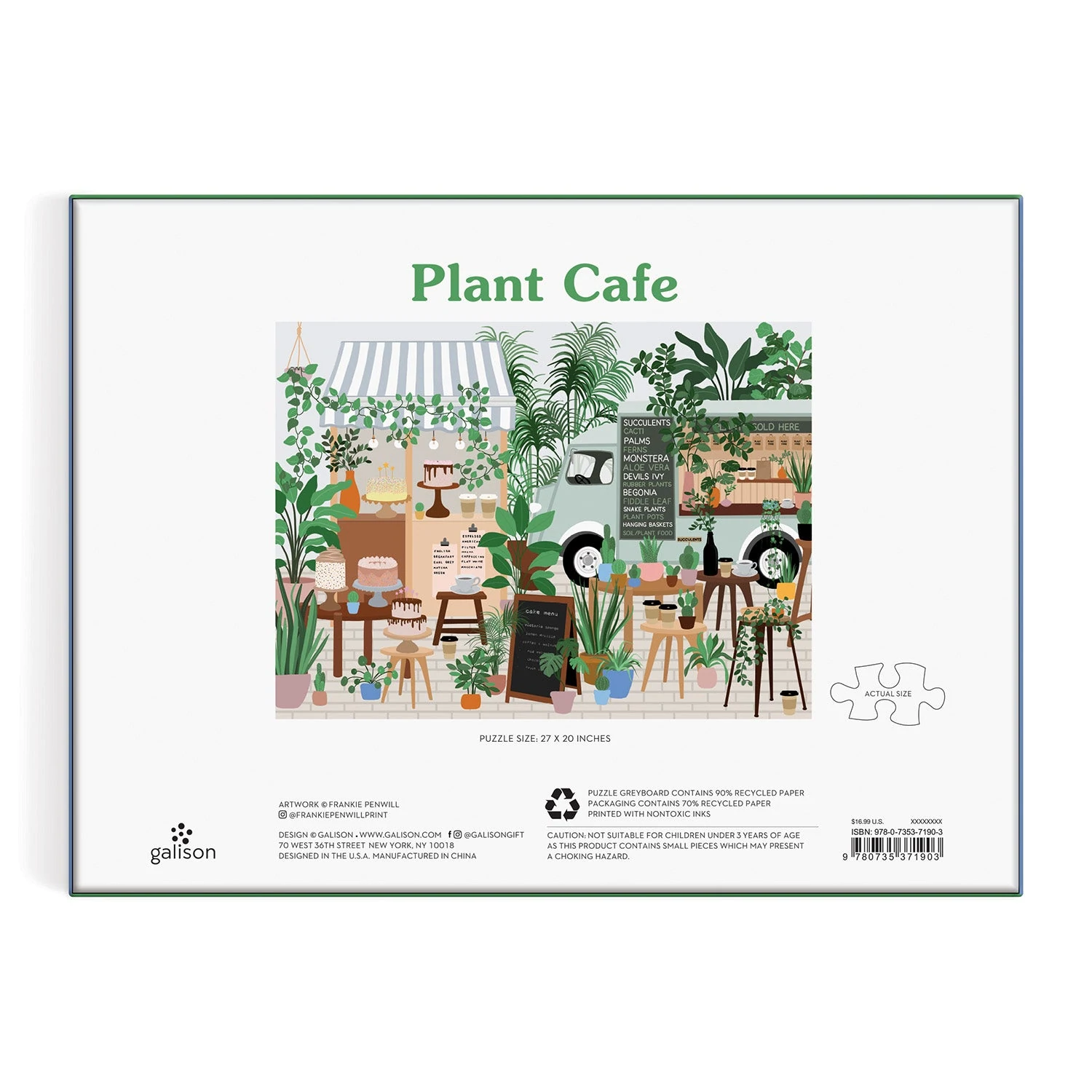 Plant Cafe 1000 Piece Puzzle - 4