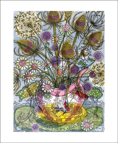 The Gardener's Arms II, Greeting Card 