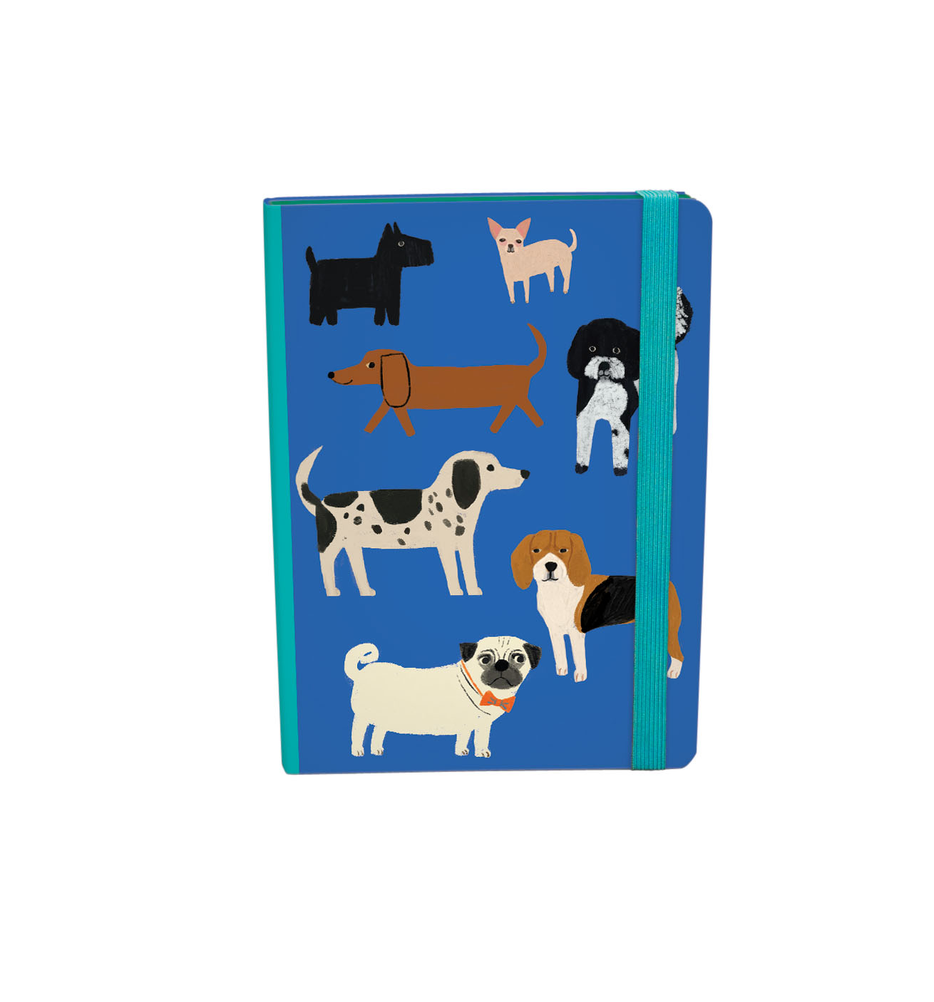 Shaggy Dogs A5 Journal with elastic binder - 3