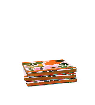 Sunday Morning A5 Journal with elastic binder