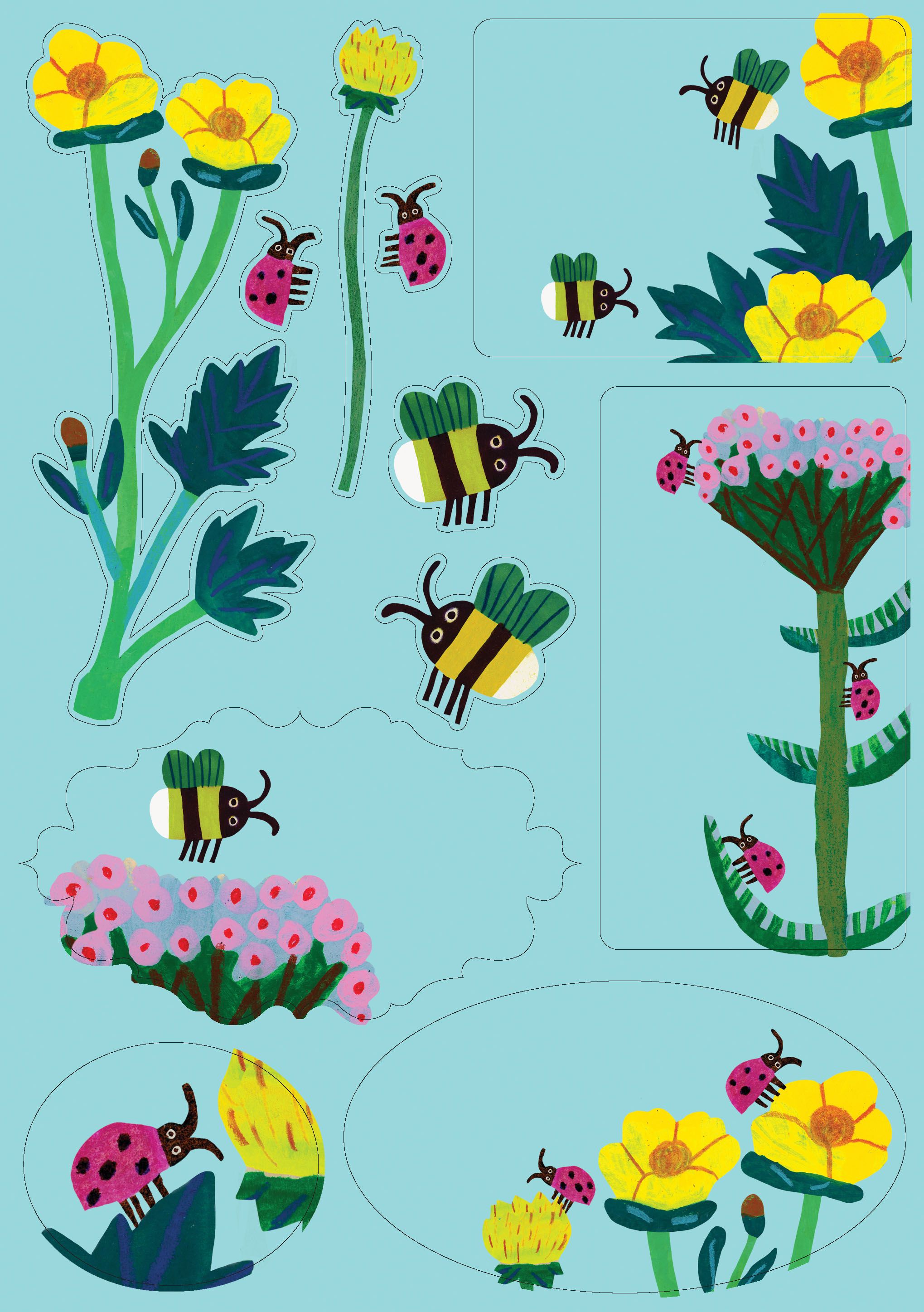 Honey Writing Paper Set - 3