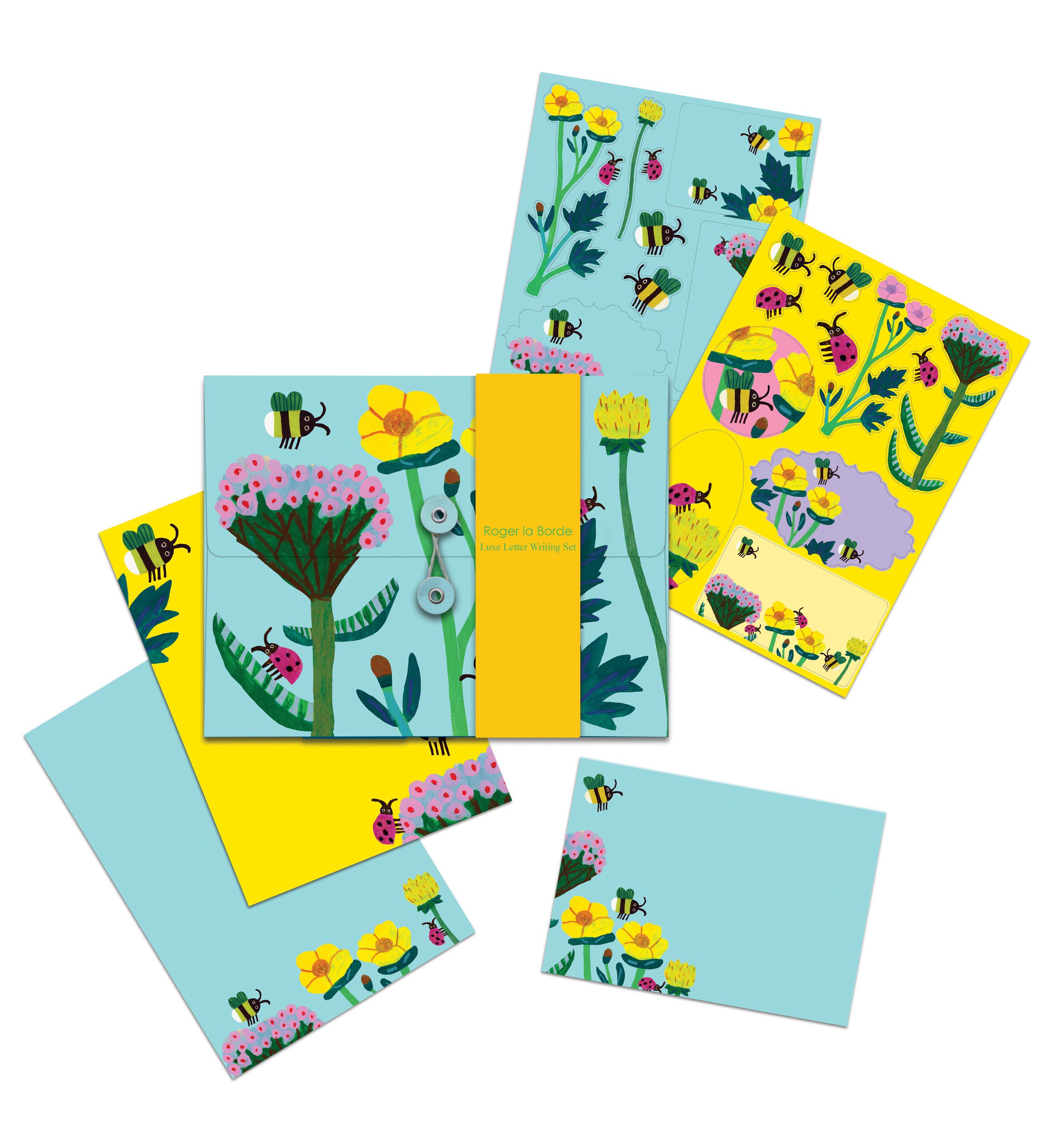 Honey Writing Paper Set - 6