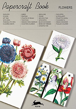 Flowers, Paper Craft Book