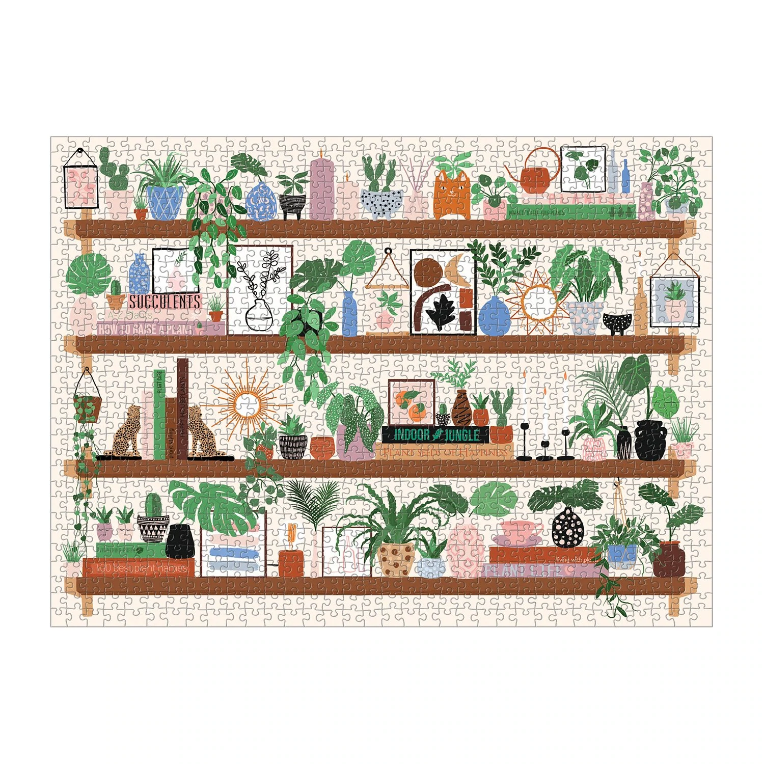 Plant Shelfie 1000 Piece Jigsaw Puzzle - 4
