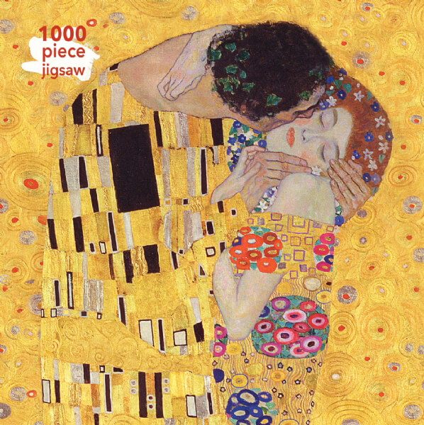 Gustav Klimt: The Kiss , 1000-piece jigsaw