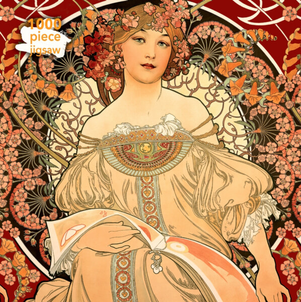 Alphonse Mucha: Reverie, 1000-piece jigsaw