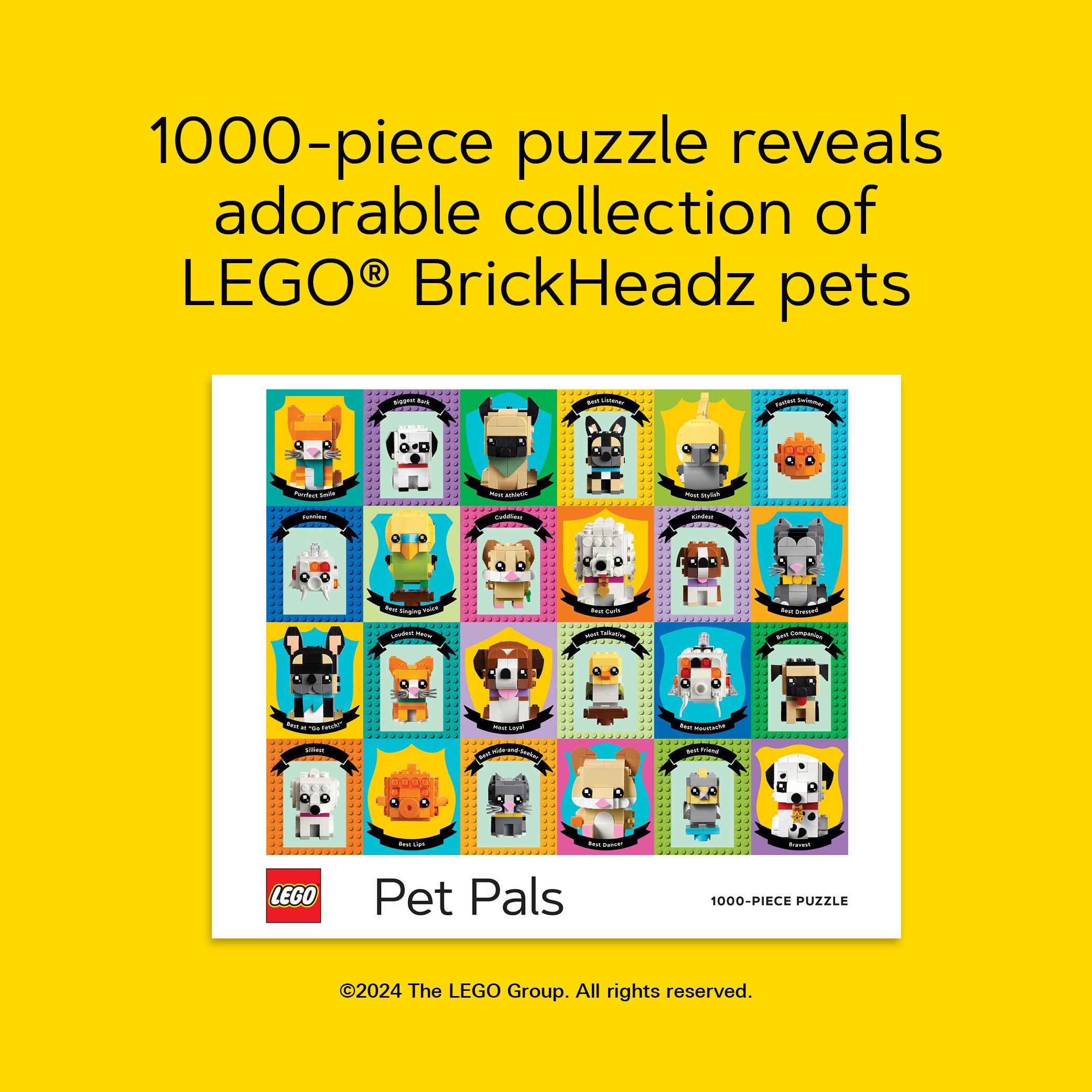 LEGO Pet Pals 1000-Piece Puzzle - 2