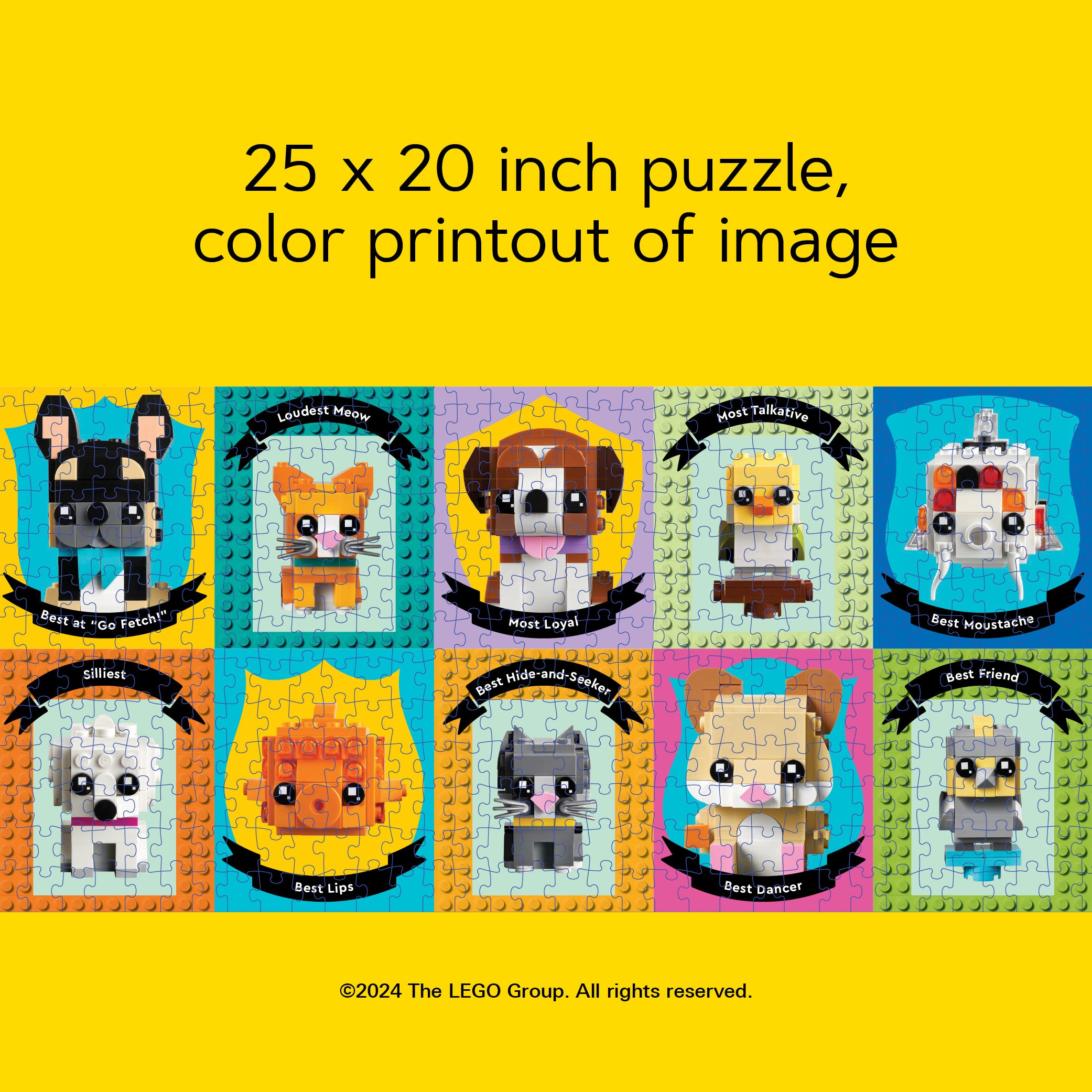 LEGO Pet Pals 1000-Piece Puzzle - 4