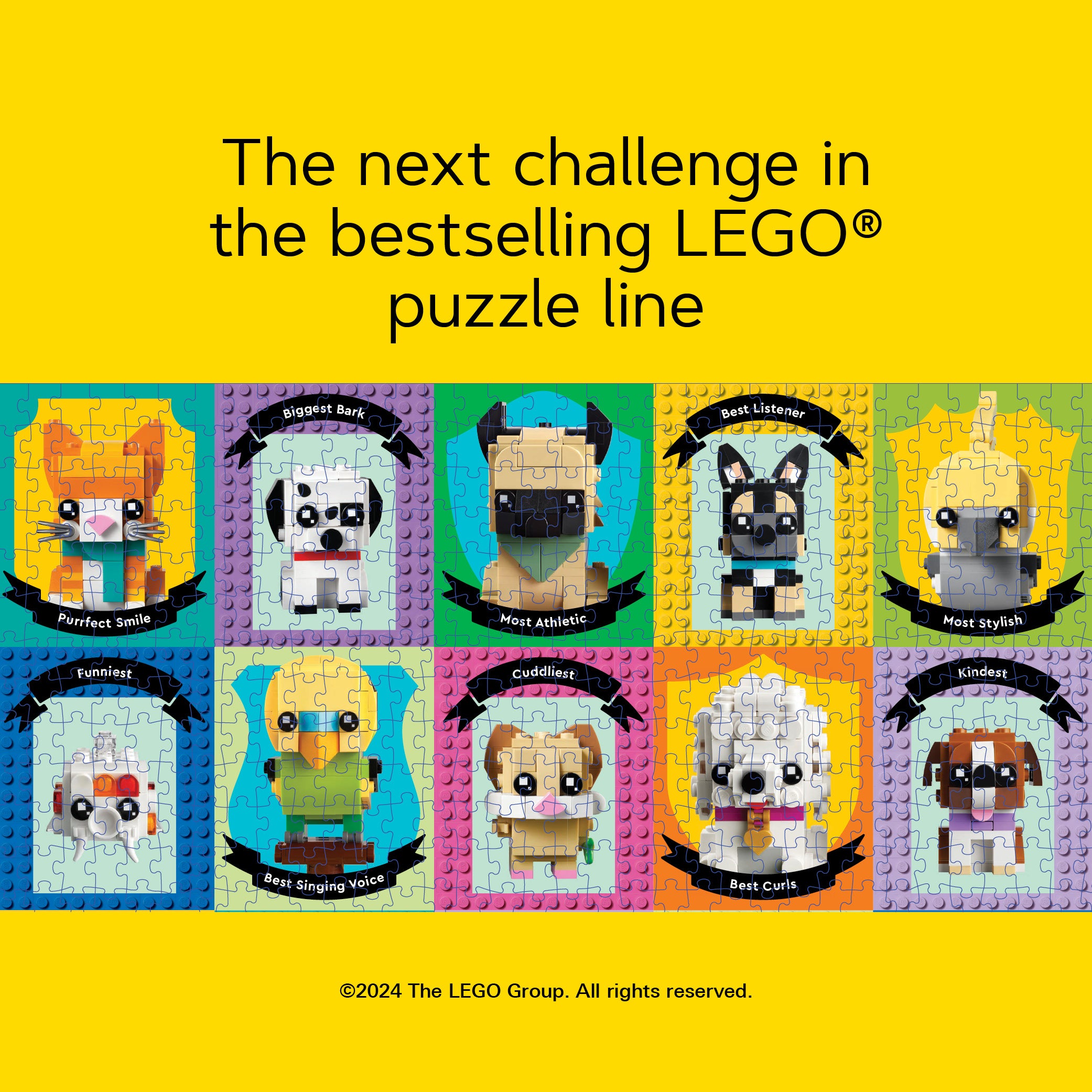 LEGO Pet Pals 1000-Piece Puzzle - 3