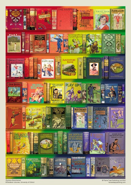 Bodleian Libraries: Rainbow Bookshelves (1000 pieces) - 3