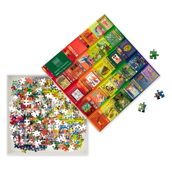 Bodleian Libraries: Rainbow Bookshelves (1000 pieces) - 2