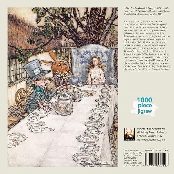 Arthur Rackham: Alice in Wonderland, 1000-piece jigsaw - 3