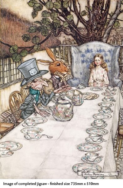 Arthur Rackham: Alice in Wonderland, 1000-piece jigsaw - 2