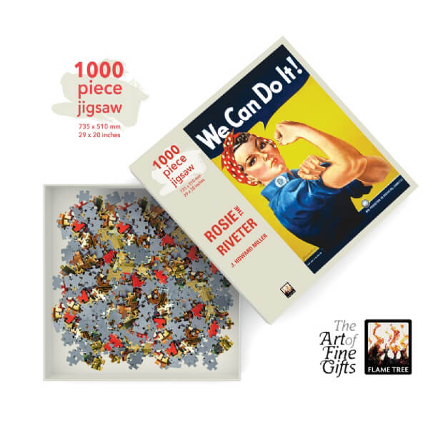 Rosie the Riveter, 1000-piece jigsaw - 2