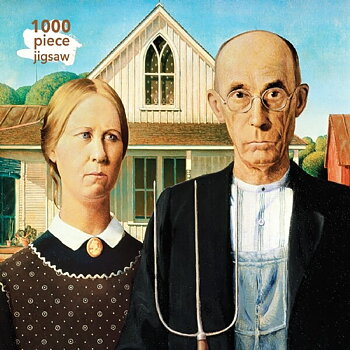 Grant Wood: American Gothic, 1000-piece jigsaw