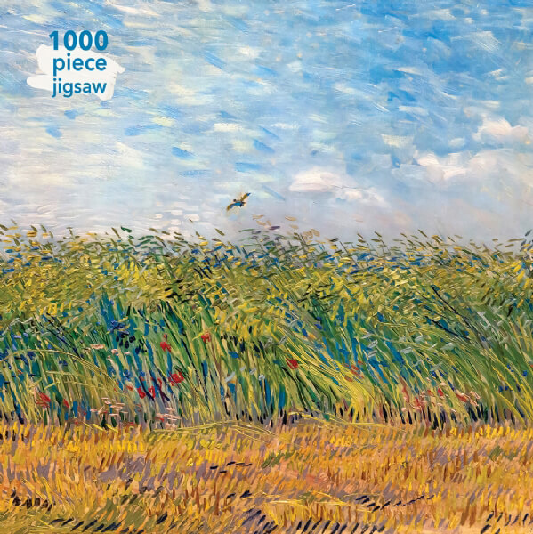 Van Gogh Wheatfield with Lark , 1000-piece jigsaw
