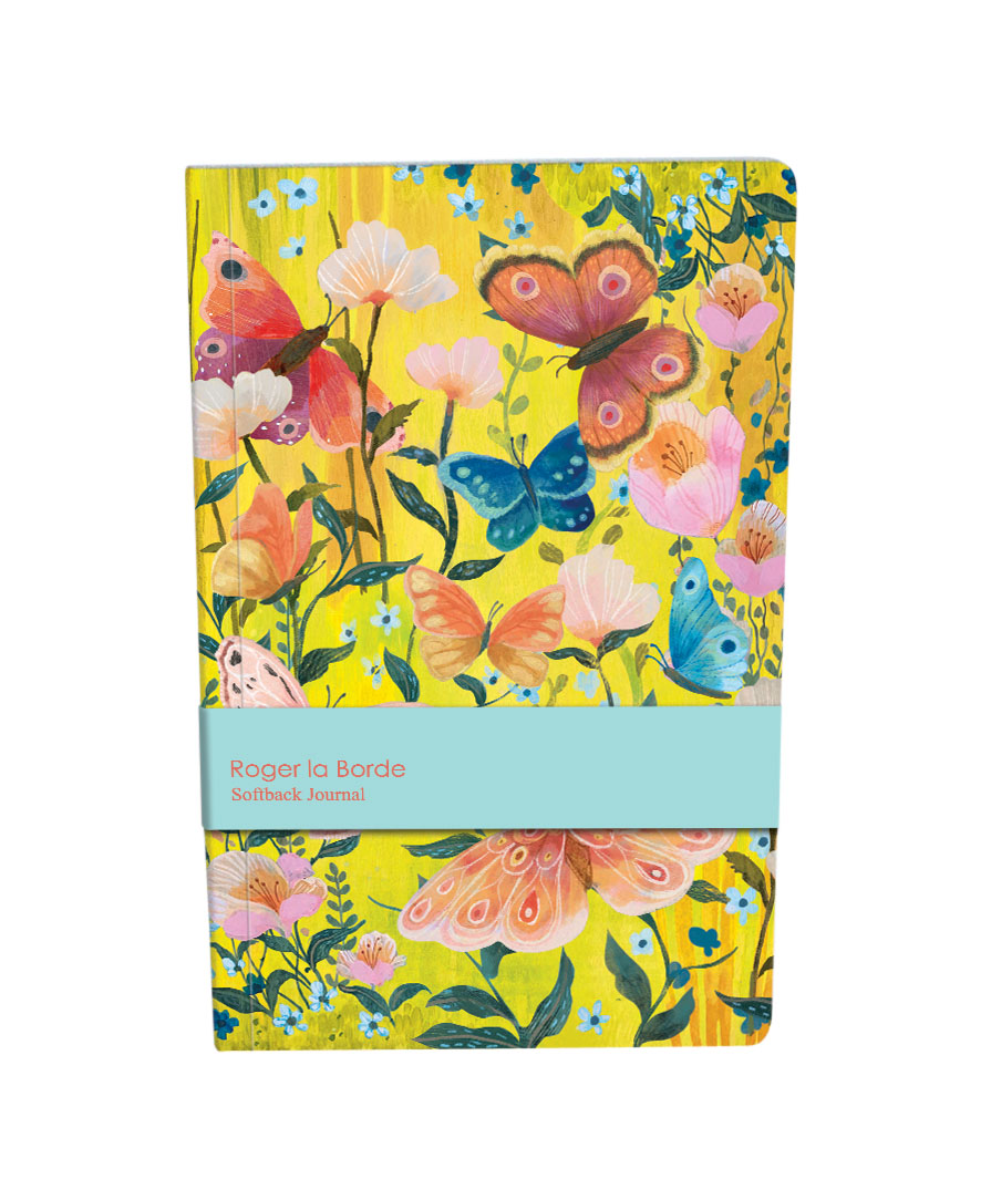 Butterfly Ball Sunshine A5 Softback Journal - 3