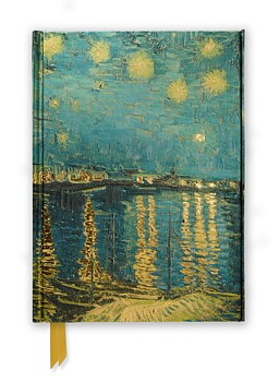 Van Gogh: Starry Night over the Rhone , Foiled Journal