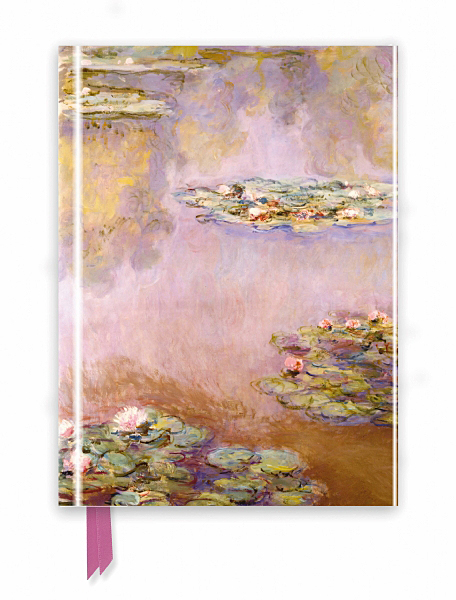 Monet: Waterlilies, Foiled Journal