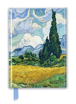 Van Gogh: Wheat Field with Cypresses, Foiled Journal