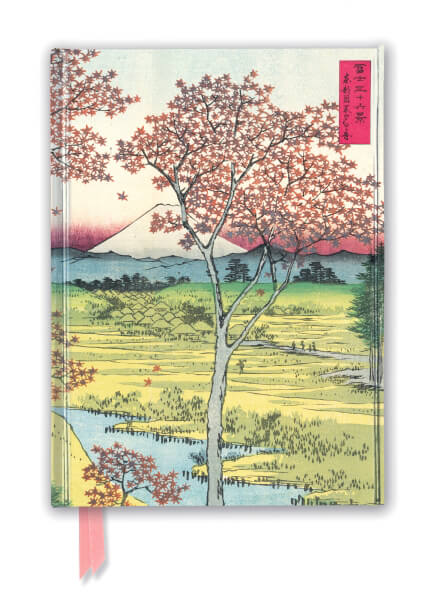 Hiroshige: Twilight Hill, Foiled Journal