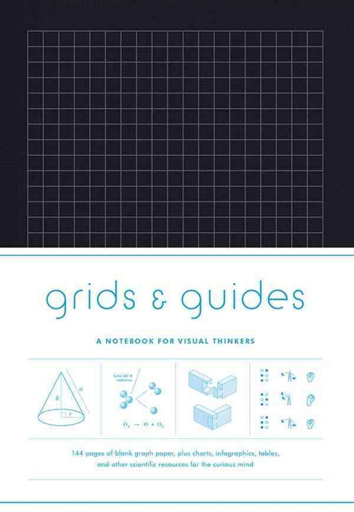 Grids & Guides Notebook, Black