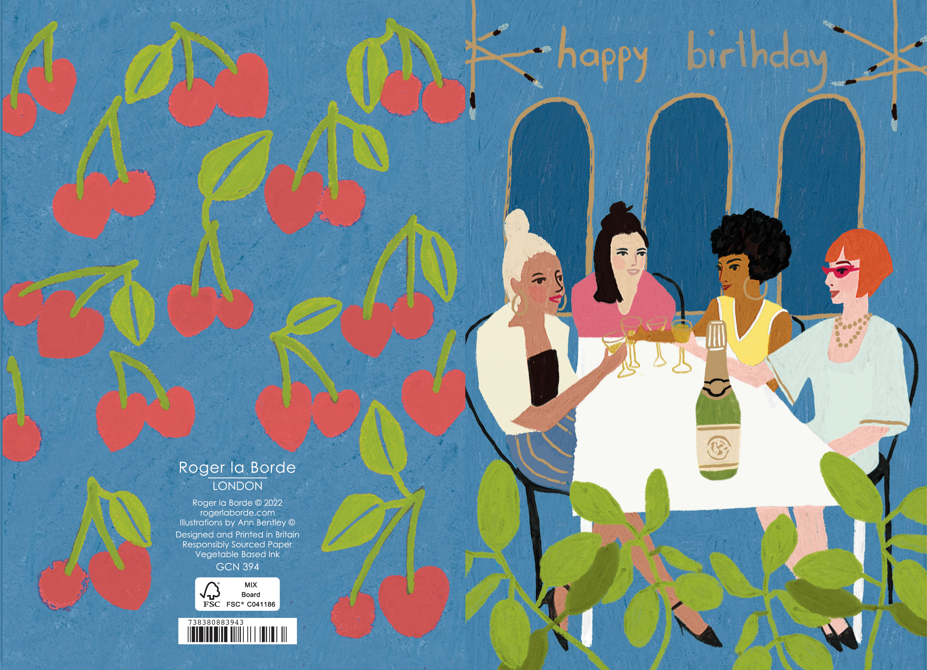 Birthday Toast Petite Card - 3