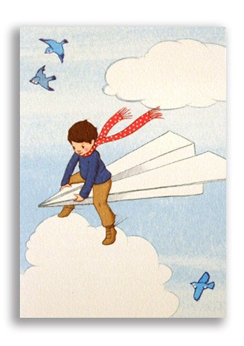 My Paper Plane, Belle & Boo Postcards