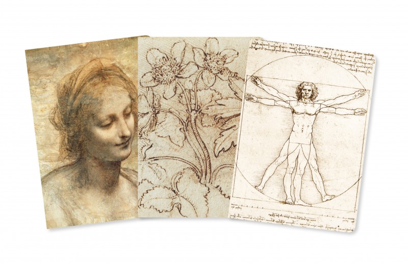 Leonardo da Vinci Mini Notebook Collection - 2