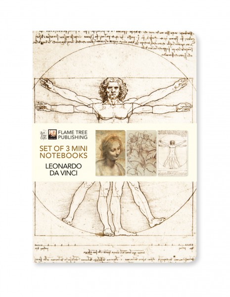 Leonardo da Vinci Mini Notebook Collection