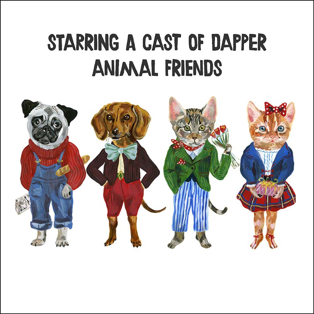 Fancy Fauna: 12 Notecards & Envelopes - 3