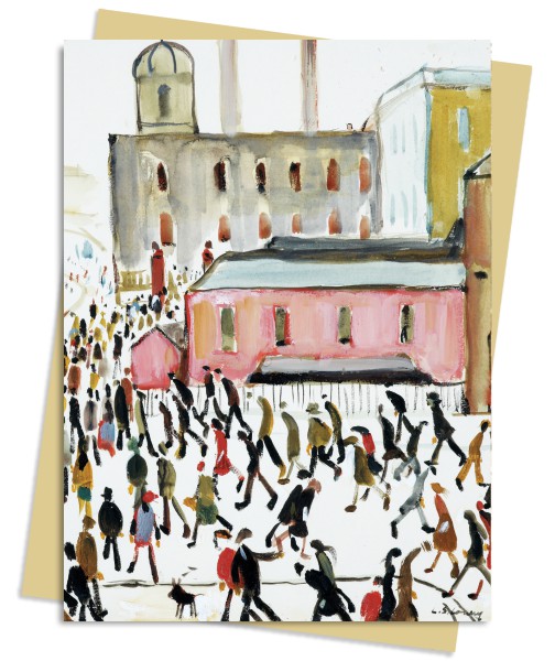 L.S. Lowry: Going to Work, Greeting Card