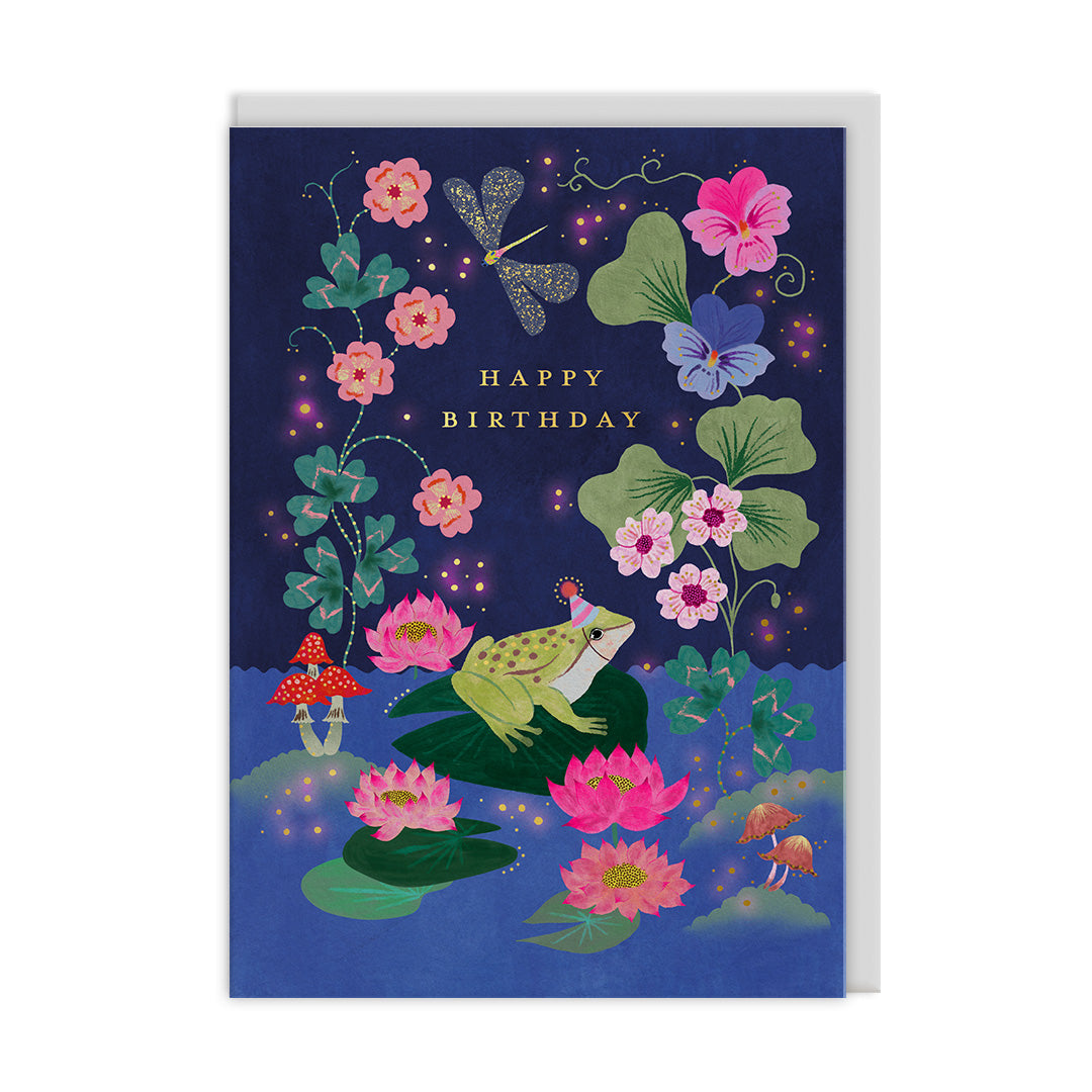 Lilipad Frog, Greeting Card (A6) - 2