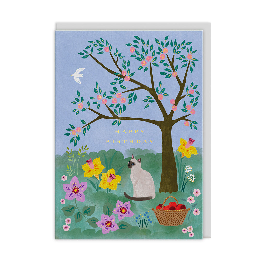 Garden Kitty, Greeting Card (A6) - 2
