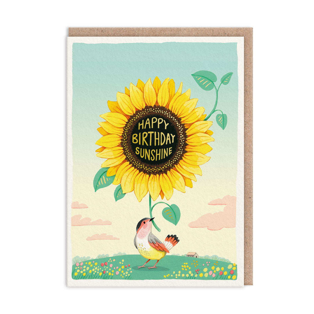 Sunflower, Greeting Card (A6)