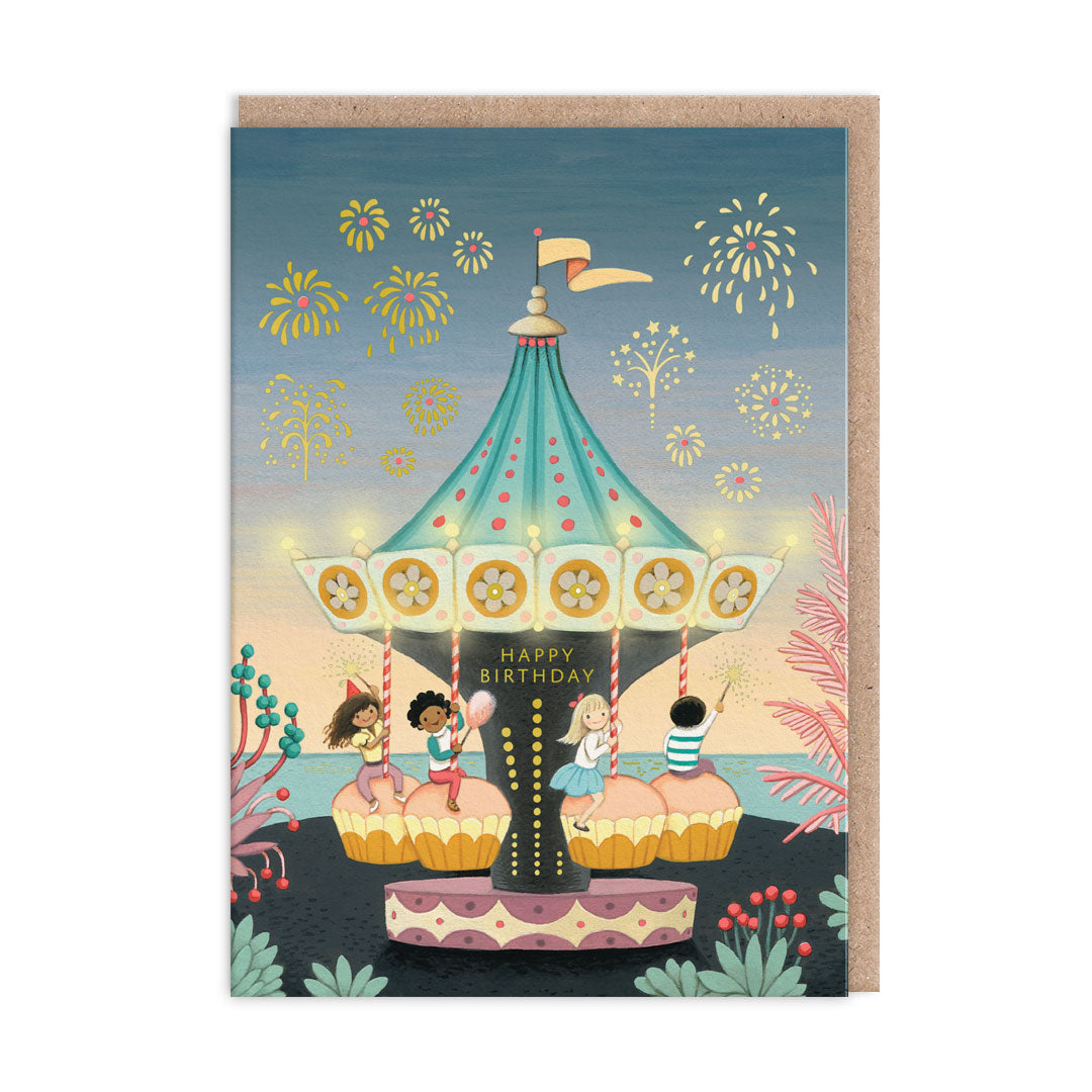 Carousel, Greeting Card (A6)