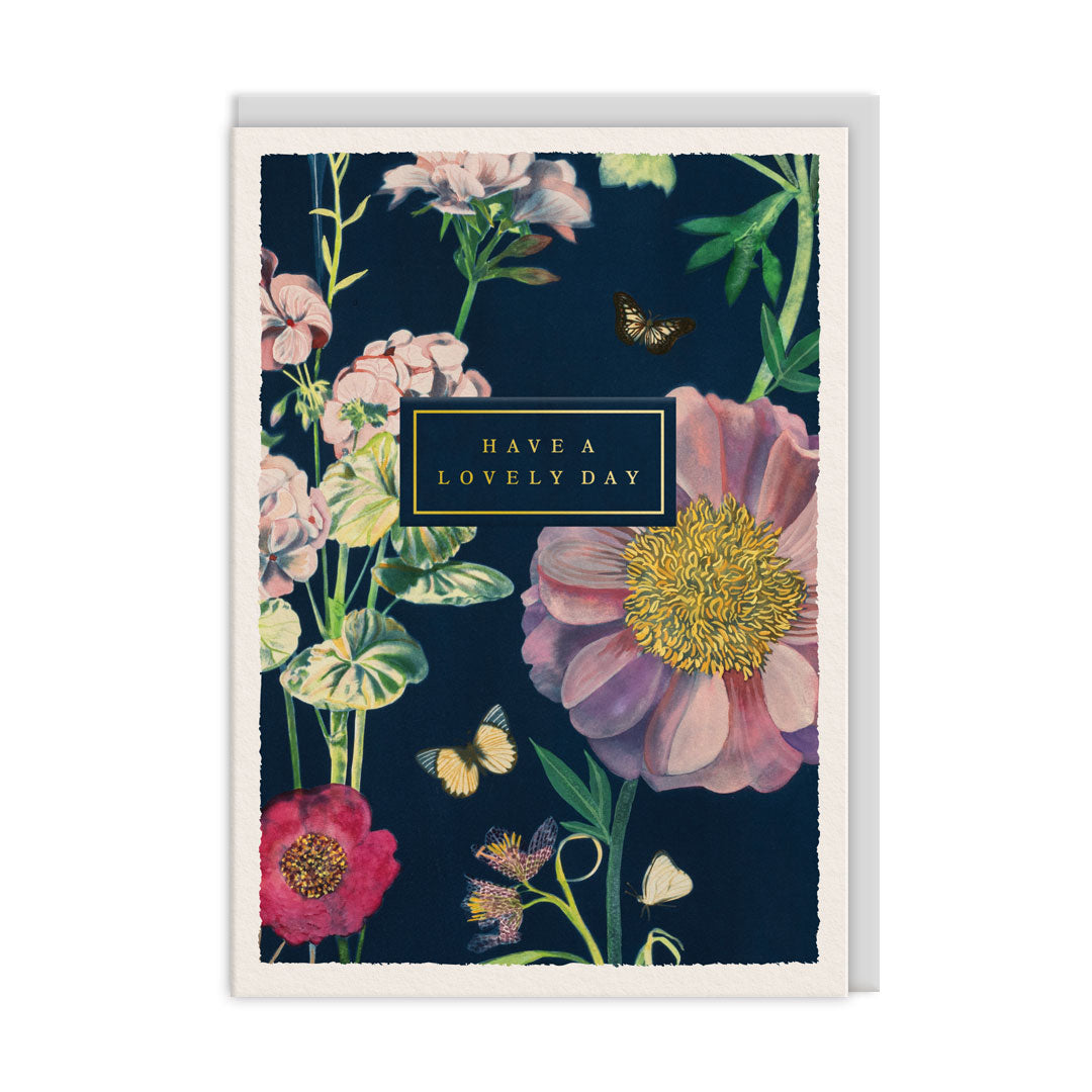 Lovely Day Dahlias, Greeting Card (A6)