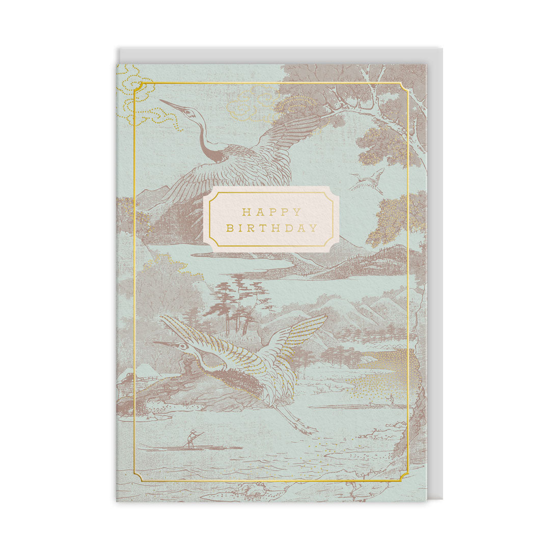 Eastern Elegance Flying Cranes
