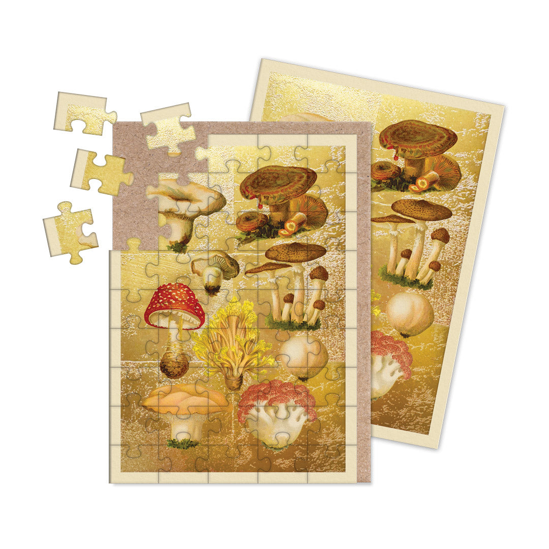 Fungi Collection, Jigsaw Greeting Card (A6)