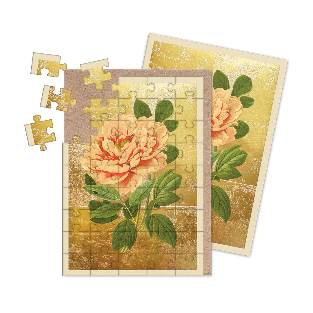 Tree Peony, Jigsaw Greeting Card (A6)