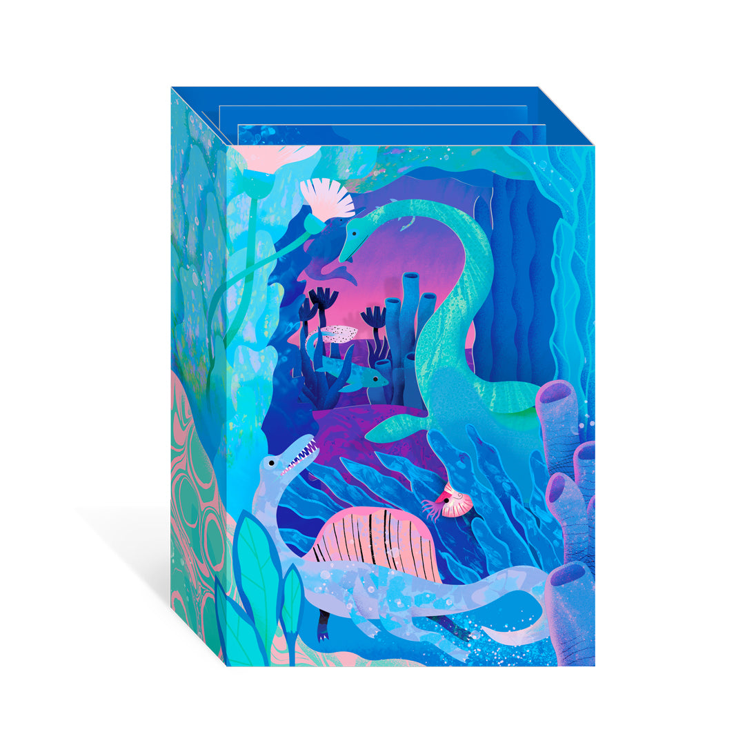 Underwater, Greeting Card - Layers (3D) - 3