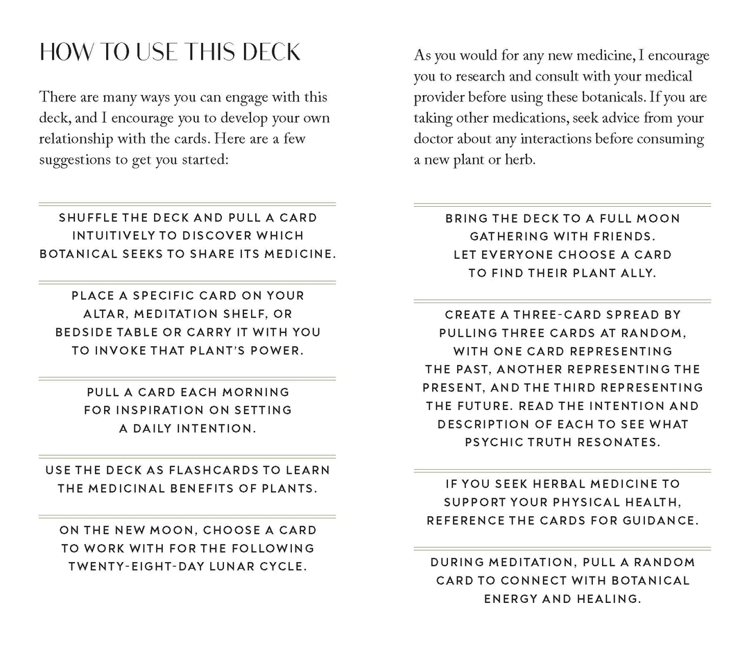 Botanicals Deck - 6
