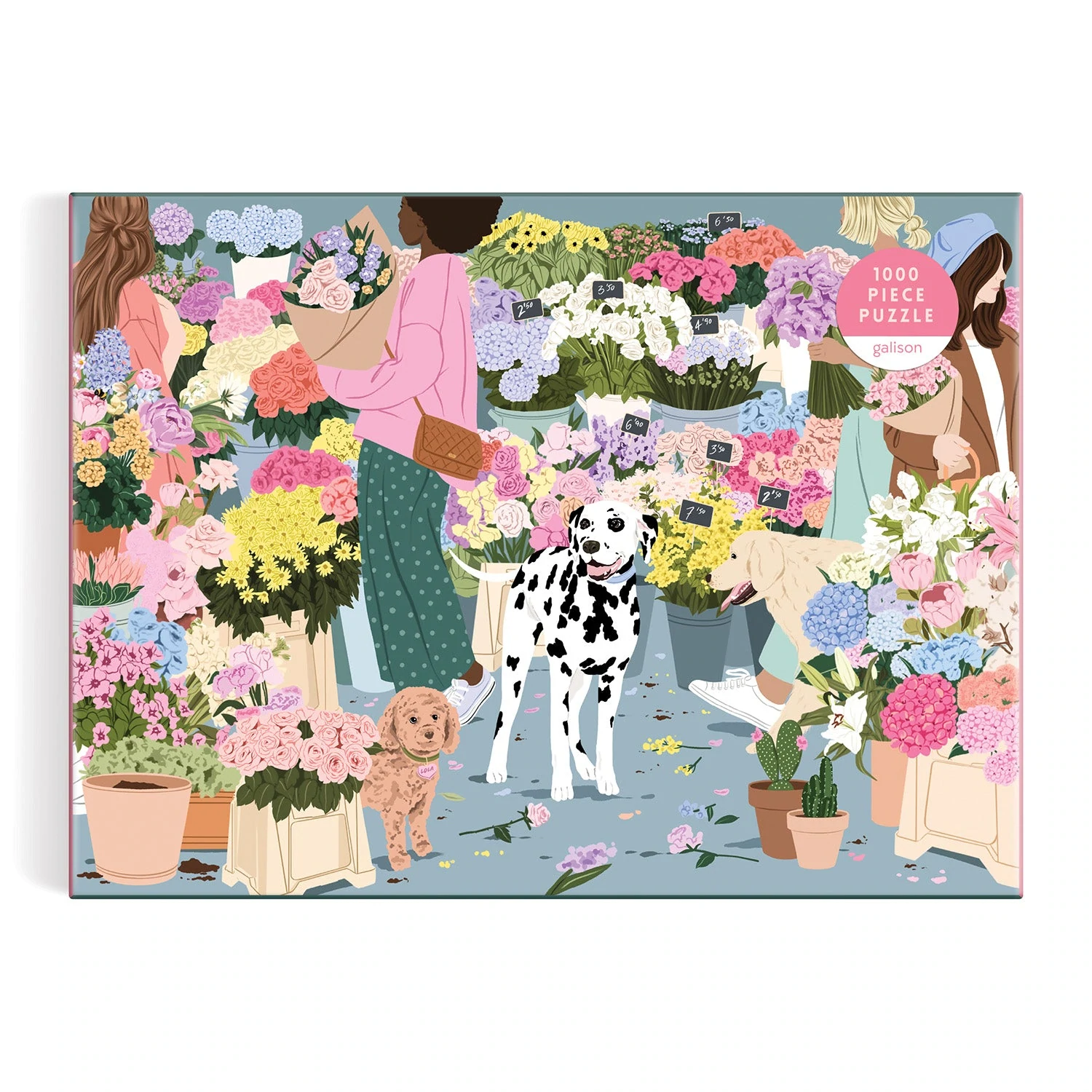 Flower Market 1000 Piece Puzzle - 2