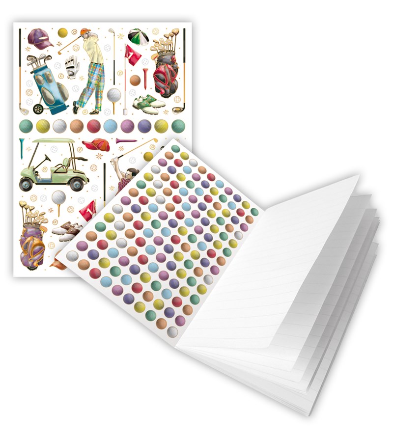Golf, Doodlebook A6, 8683