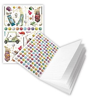Golf, Doodlebook A6, 8683
