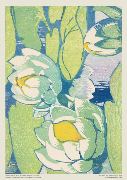 NGS: Mabel Royds - Water Lilies, (1000 pieces) - 3