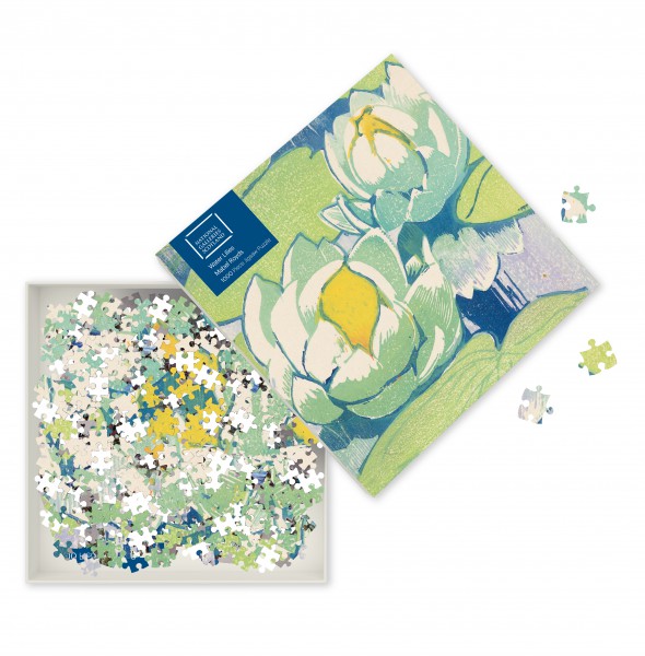 NGS: Mabel Royds - Water Lilies, (1000 pieces) - 2